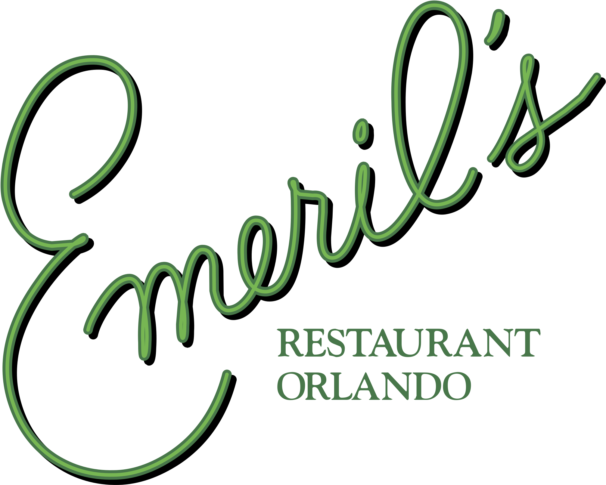 Emeril's Restaurant Logo Png Transparent - Emeril's Restaurant (2400x2400), Png Download