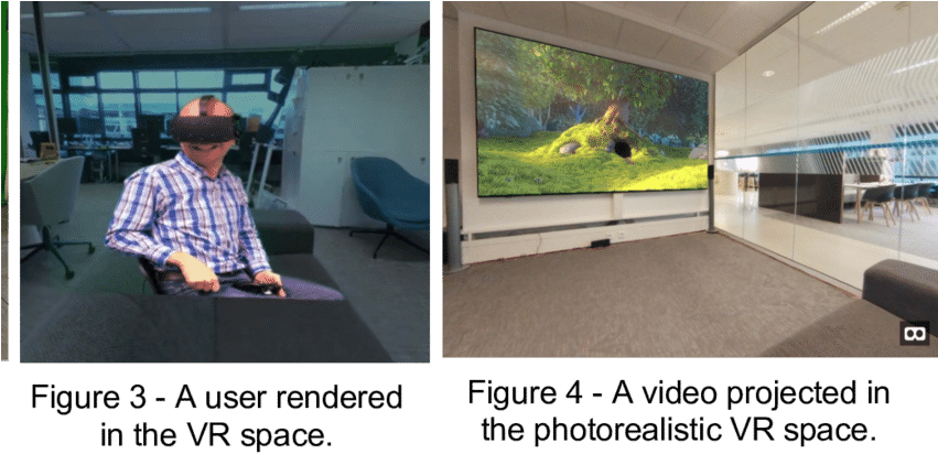 Capturing A Vr User Against A Green Screen Background - Virtual Reality (850x459), Png Download