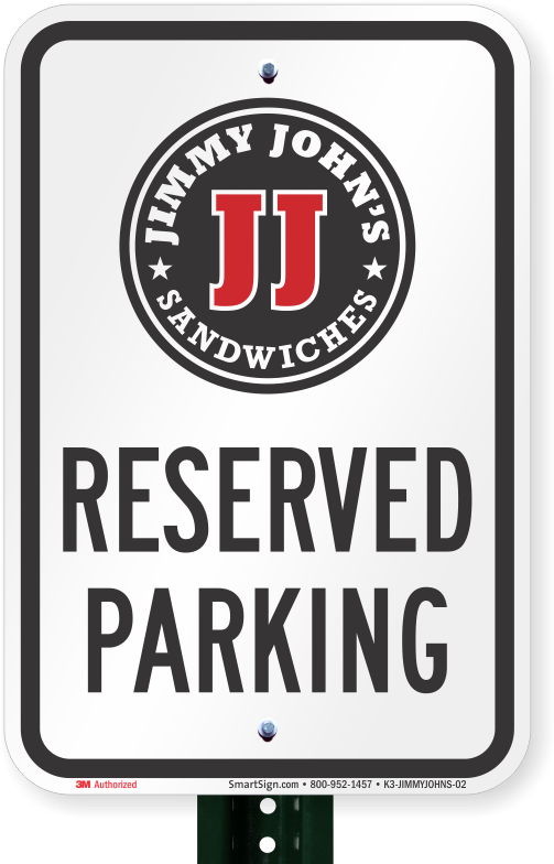 Reserved Parking Sign, Jimmy Johns - Teacher Parking Sign (800x800), Png Download