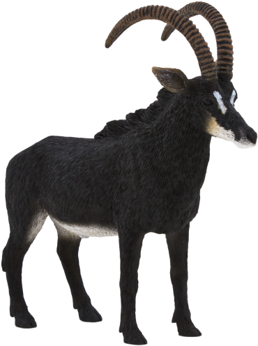 Giant Sable Antelope - Sable Antelope Toy (461x540), Png Download