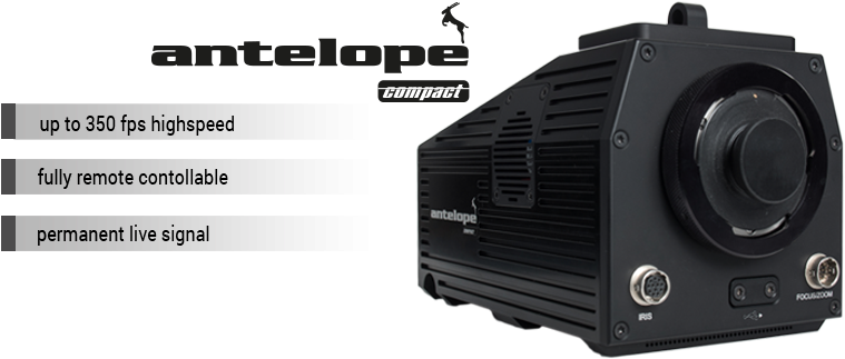 Slider Compact - Antelope Camera (800x350), Png Download