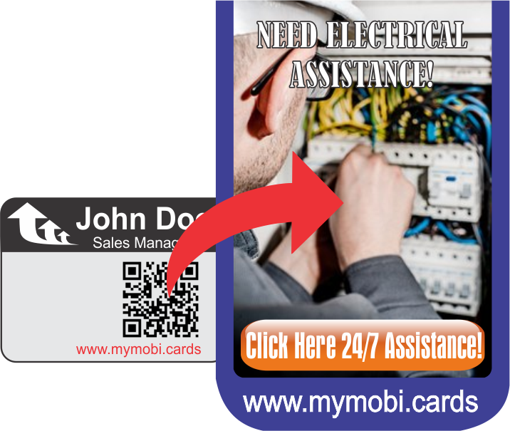 Electrician - Qr Code 3'x5' Area Rug (716x605), Png Download