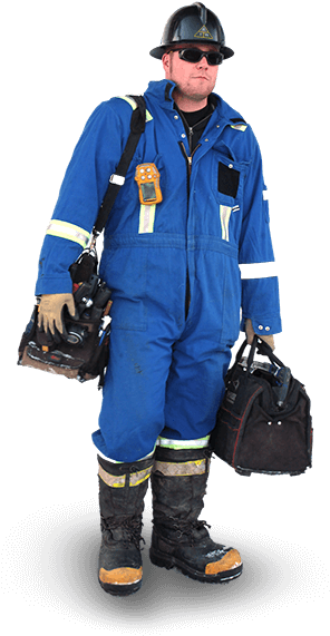 Electrician Information From Dusten Huebner - Dry Suit (318x629), Png Download