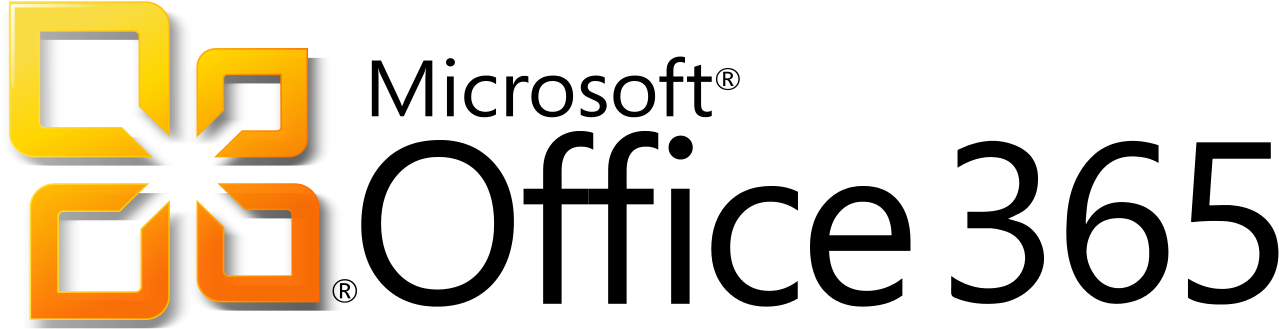 Office 365 - Microsoft Office 365 Logo (1280x354), Png Download