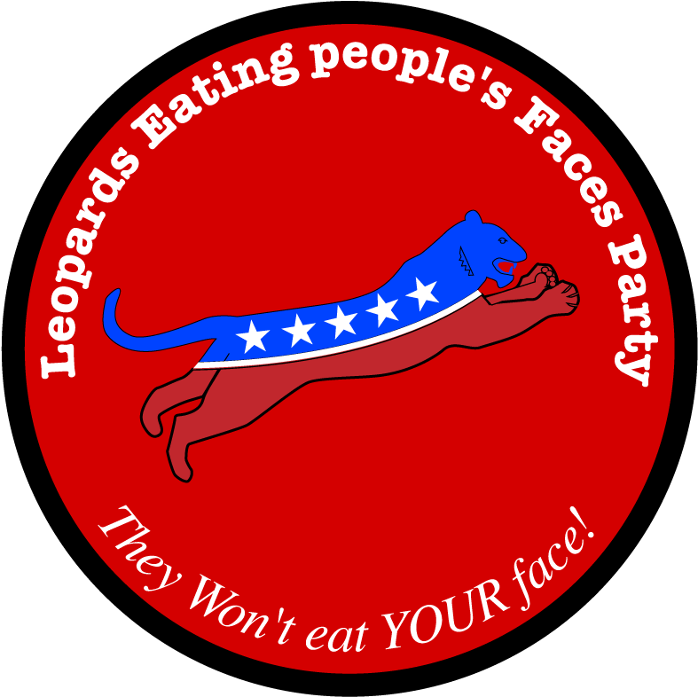 0 Replies 0 Retweets 0 Likes - Leopard Eating Faces Party (800x800), Png Download