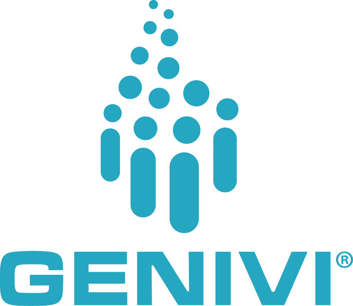Genivi Blue Logo No Background, Png, 74kb, 1223x1062, - Companies Use The Color Black (1200x1042), Png Download