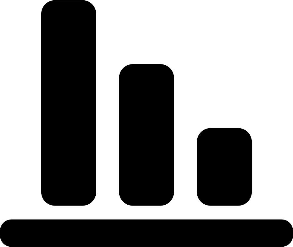 Bar Chart Comments - Bar Chart Icon Svg (980x828), Png Download