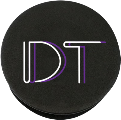 Dt Pop Socket - Circle (1000x1000), Png Download