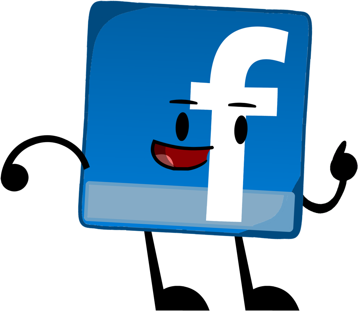 Facebook Icon - Facebook Icon Bfdi (1205x1031), Png Download