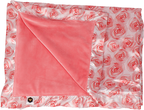 Bumblito - Luxury Blanket - Eleanor - Floral Print - Blanket (500x500), Png Download