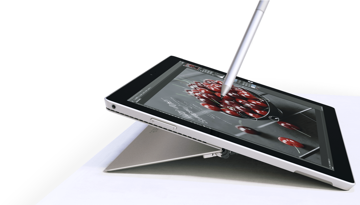 Silver 64gb Surface Pro (1400x720), Png Download
