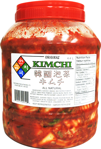 Korea Kimchi - Food (350x514), Png Download