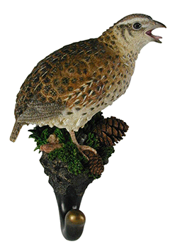 Bobwhite Quail Hook - Ruffed Grouse (350x350), Png Download