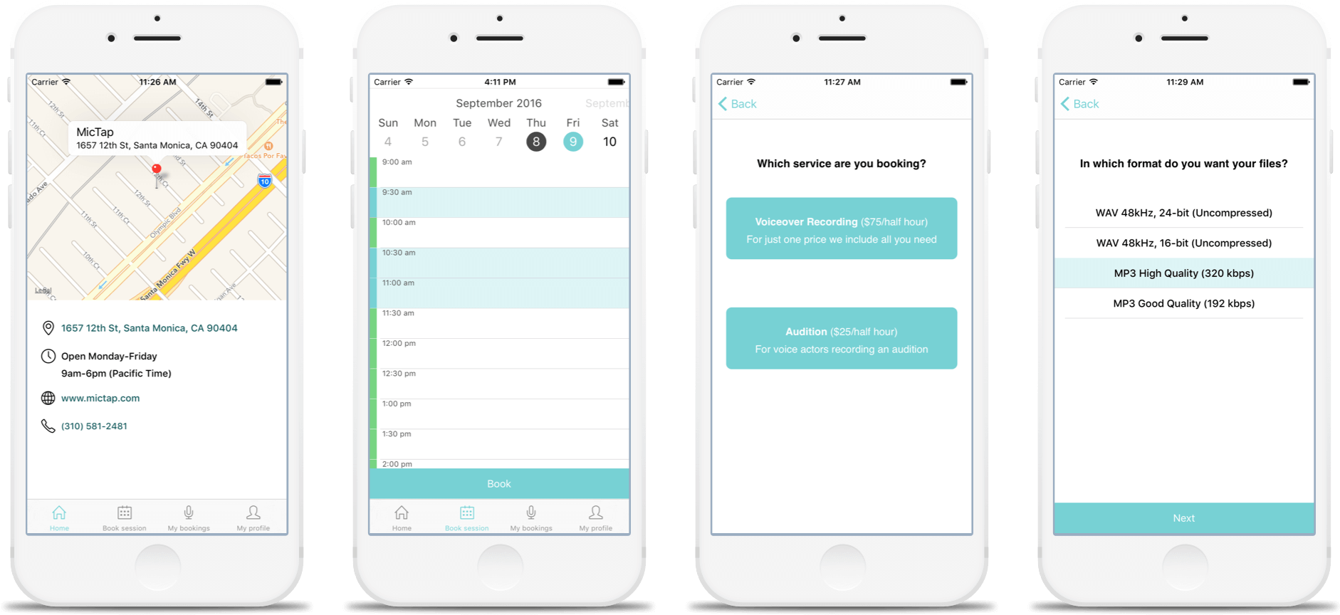 This Helped Us Later On In Development, Since We Had - Ios Ui Booking (1888x863), Png Download