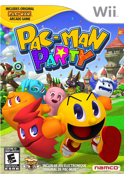 Pac-man Party [nintendo Wii] - Pac Man Party Wii (600x600), Png Download