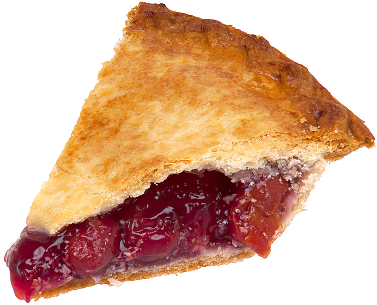 It Is Illegal For A Man With A Mustache To Kiss A Woman - Piece Of Pie (400x333), Png Download