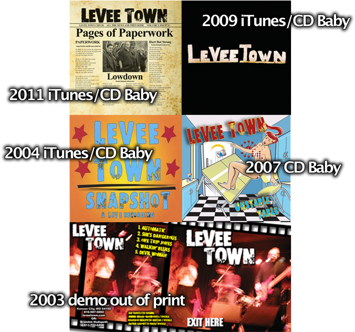 Cd Baby & On Itunes - Pages Of Paperwork By Levee Town (720x720), Png Download