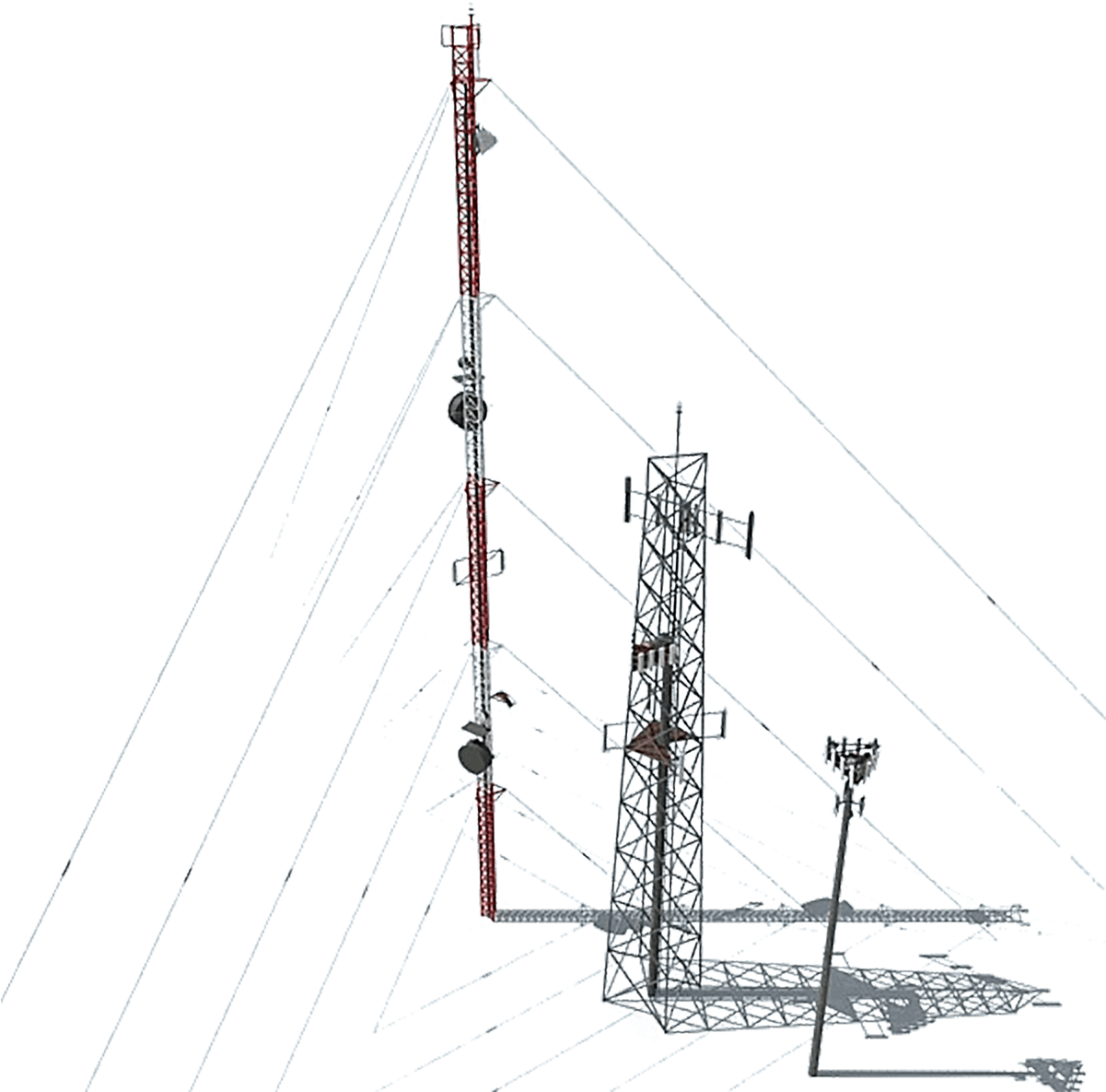 Cell Towers 1200, 300px - Antenna (1200x1200), Png Download