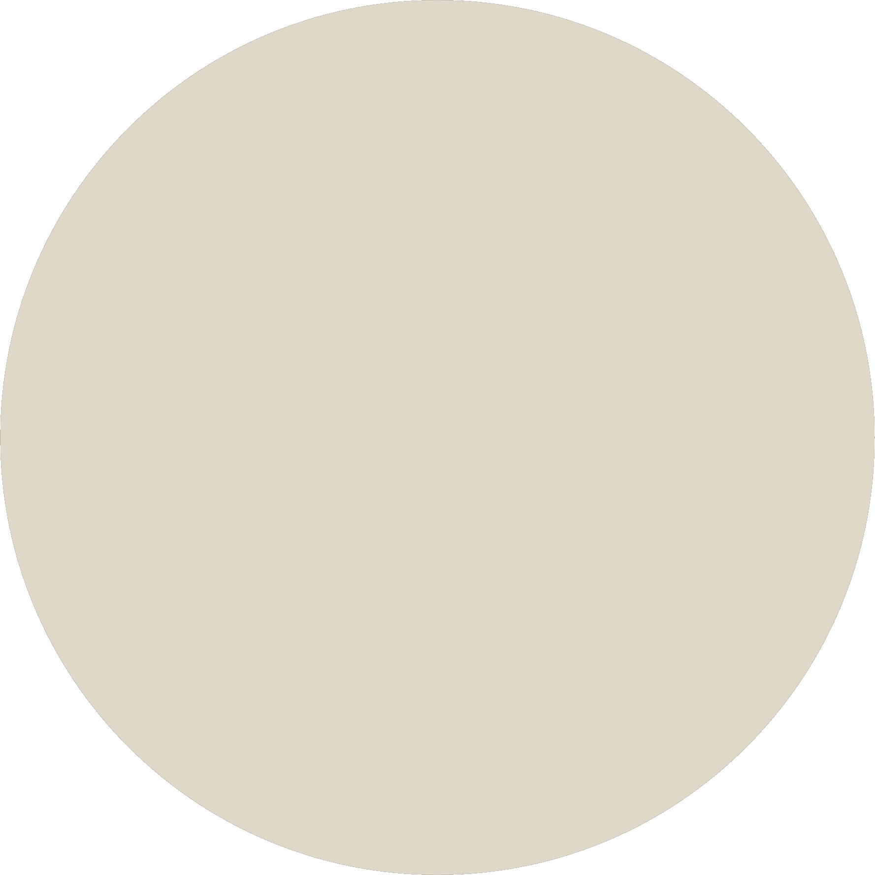 School House White - Circle (1777x1776), Png Download