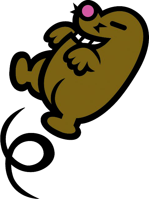 Mole Png - Cartoon Mole Png (483x642), Png Download