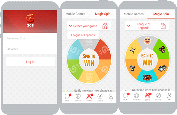 Download And Install Gas Here - Garena Gas Spin (590x415), Png Download