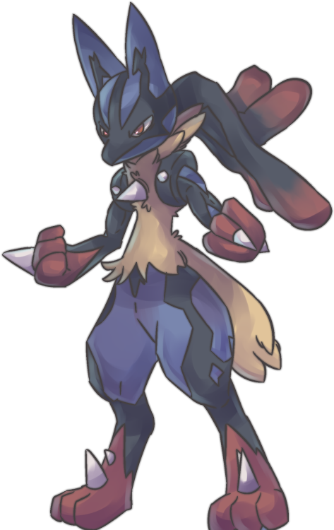 Mega Lucario By Autobottesla - Pokémon (473x750), Png Download