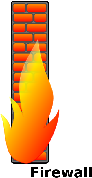 Firewall Climb - Clipart Firewall (562x800), Png Download