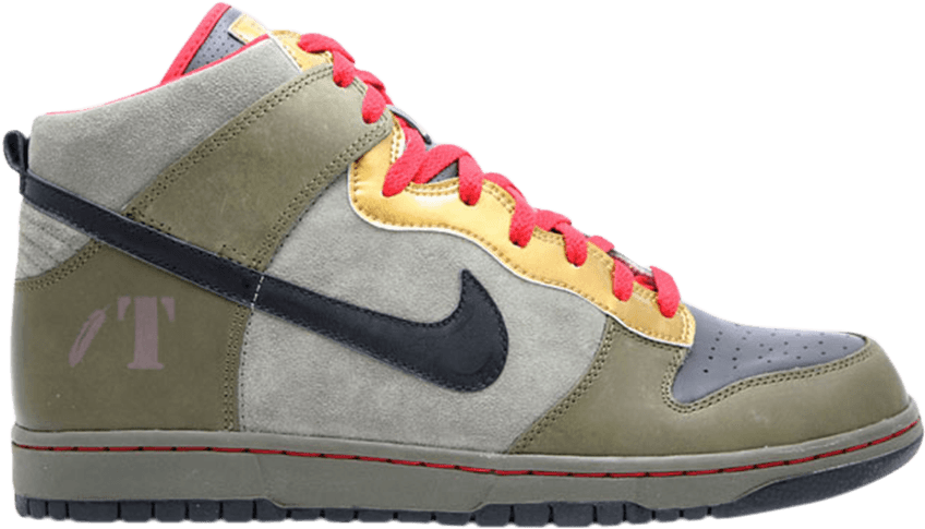Dunk High Premium Id 'mr - Sneakers (848x485), Png Download