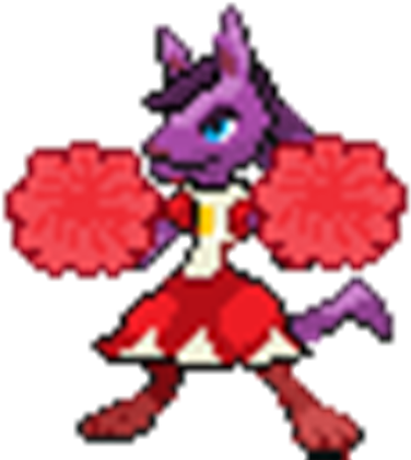 Cheerleader Lucario Made By Geodracula - Flux Aura Lucario Project Pokemon (420x420), Png Download
