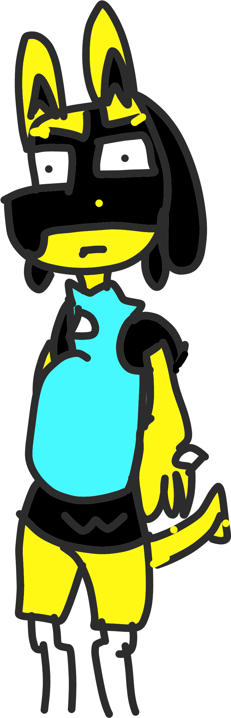 Fat Bloated Riolu Lucario Mega Lucario Google Png Human - Lucario (1600x2560), Png Download