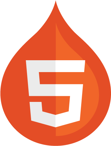 Drupalhtml5logo - Html 5 (500x500), Png Download