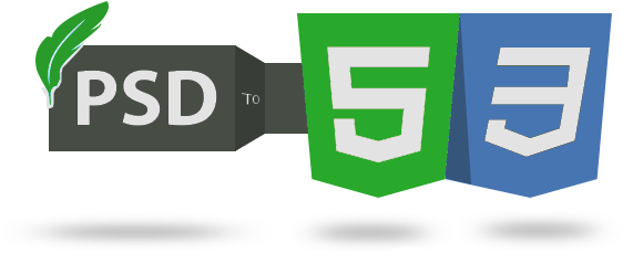 Psd To Html5 (583x280), Png Download