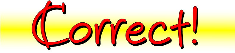 Correct - Fling The Teacher (787x208), Png Download