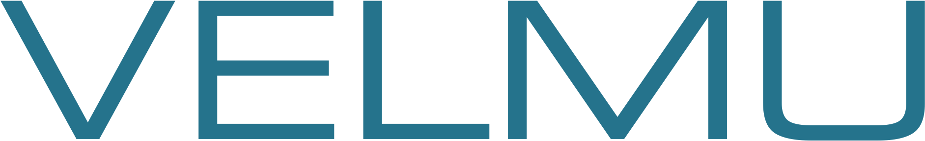 Resources/images/velmu Logo Teksti Palapoissa (1922x441), Png Download