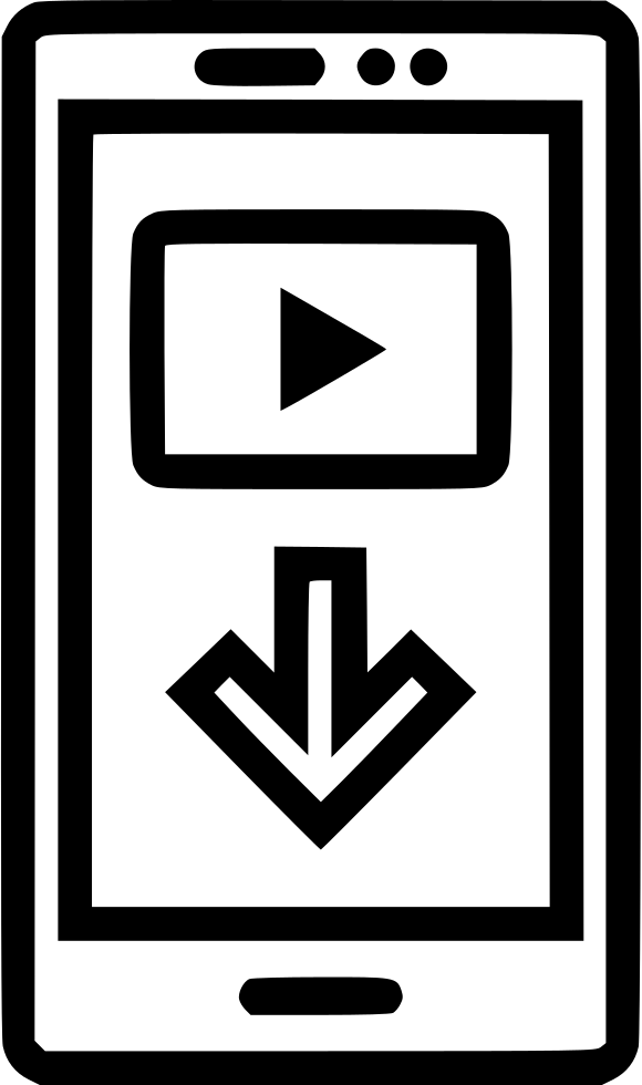 Download Youtube Arrow Comments - Mobile Phone (580x980), Png Download