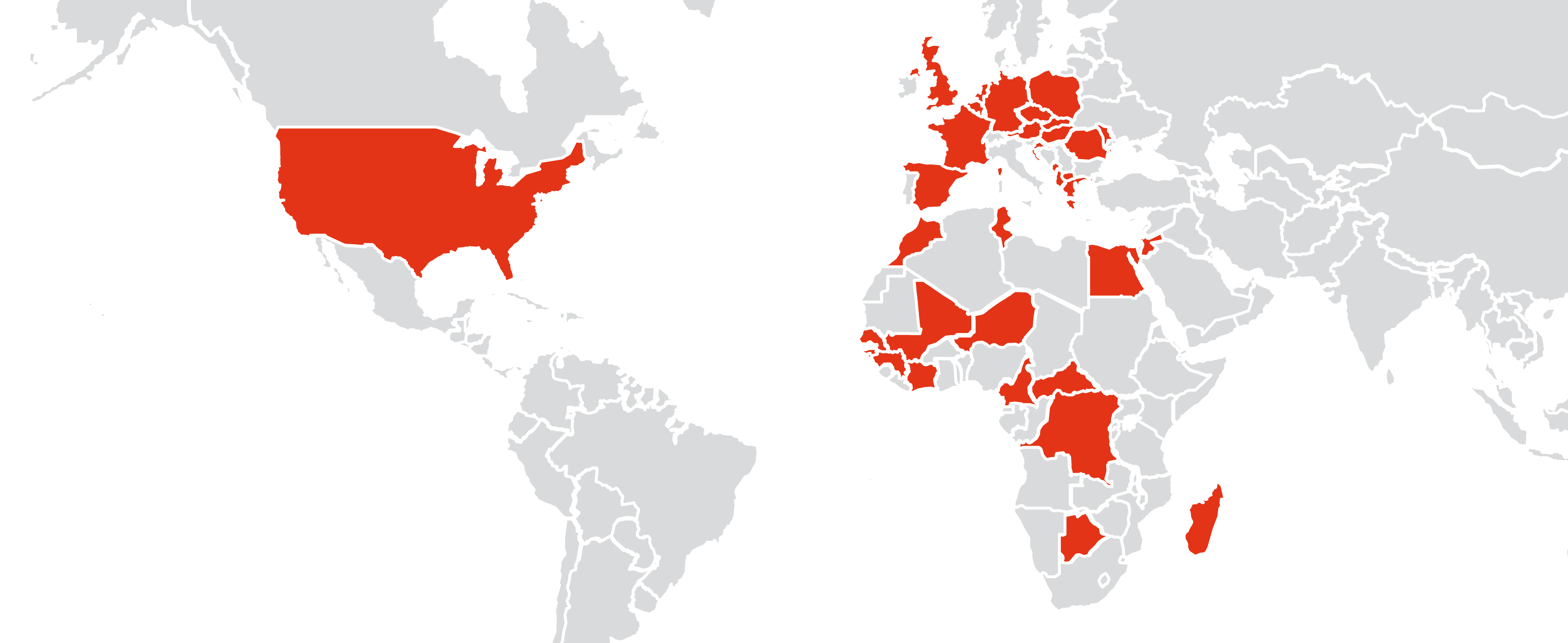 Scope » World Map - Continents Map With Compass (1024x420), Png Download