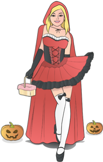 Get Wicked With Your Man With These 7 Sexy Halloween - Illustration (588x337), Png Download