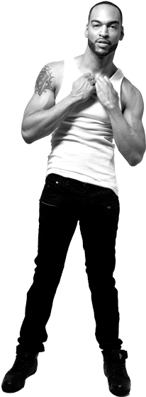 Sexy Black Guy Transparent Background (274x562), Png Download