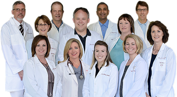 Group Pic - Woman's Clinic Pa (566x310), Png Download