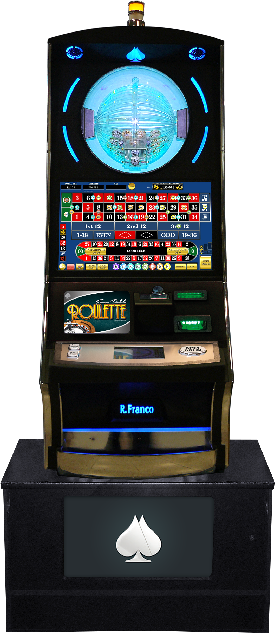 Roulette Maquina - Game (2100x2970), Png Download