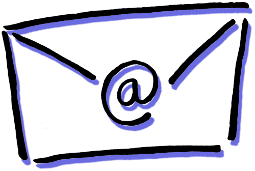 E-mail - Clip Art Email (500x336), Png Download