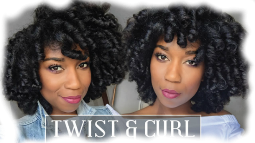 Hair Tutorial's - Afro-textured Hair (500x282), Png Download