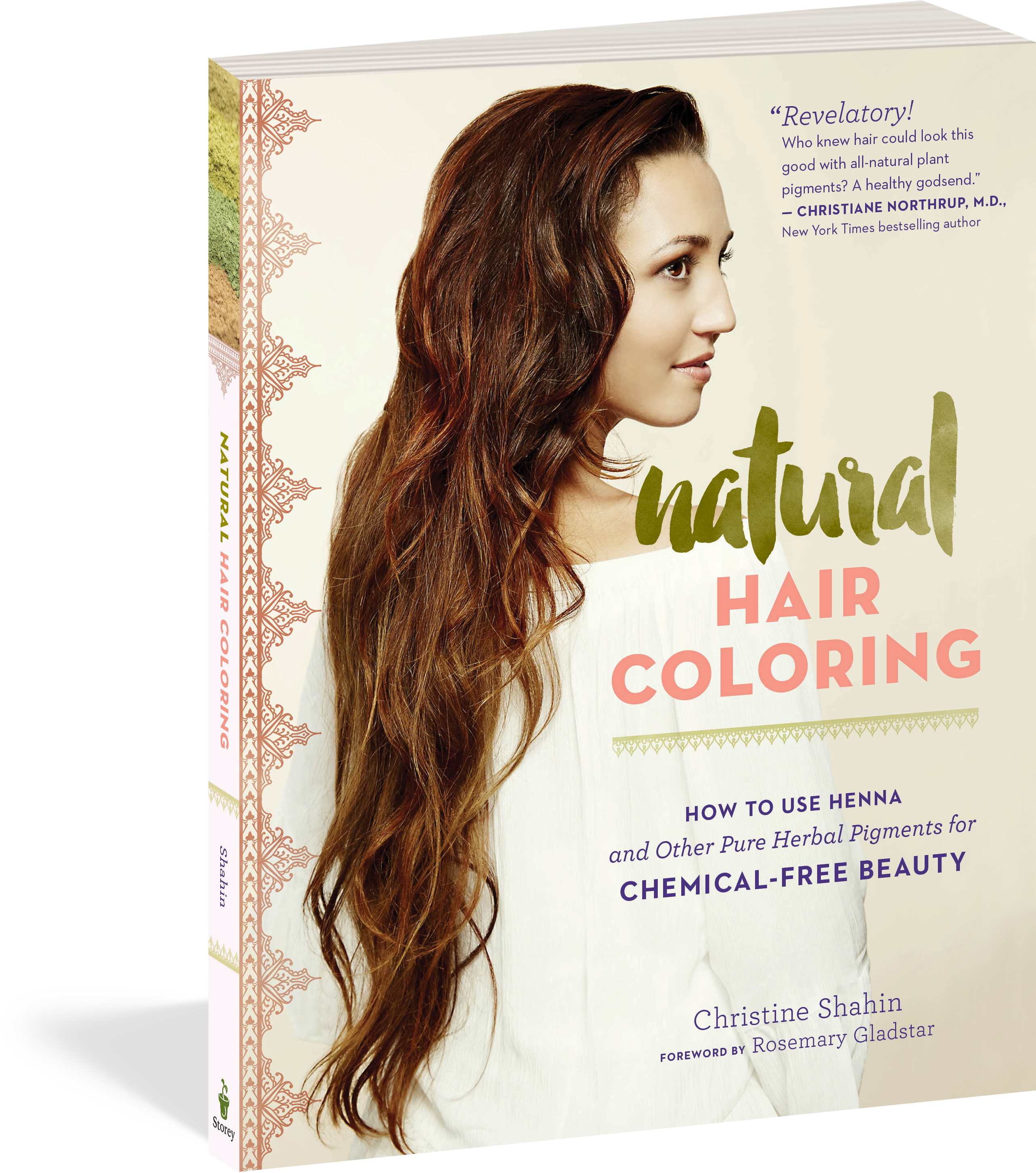 Natural Hair Coloring - Natural Hair Coloring: How To Use Henna -free Beauty (2564x2902), Png Download