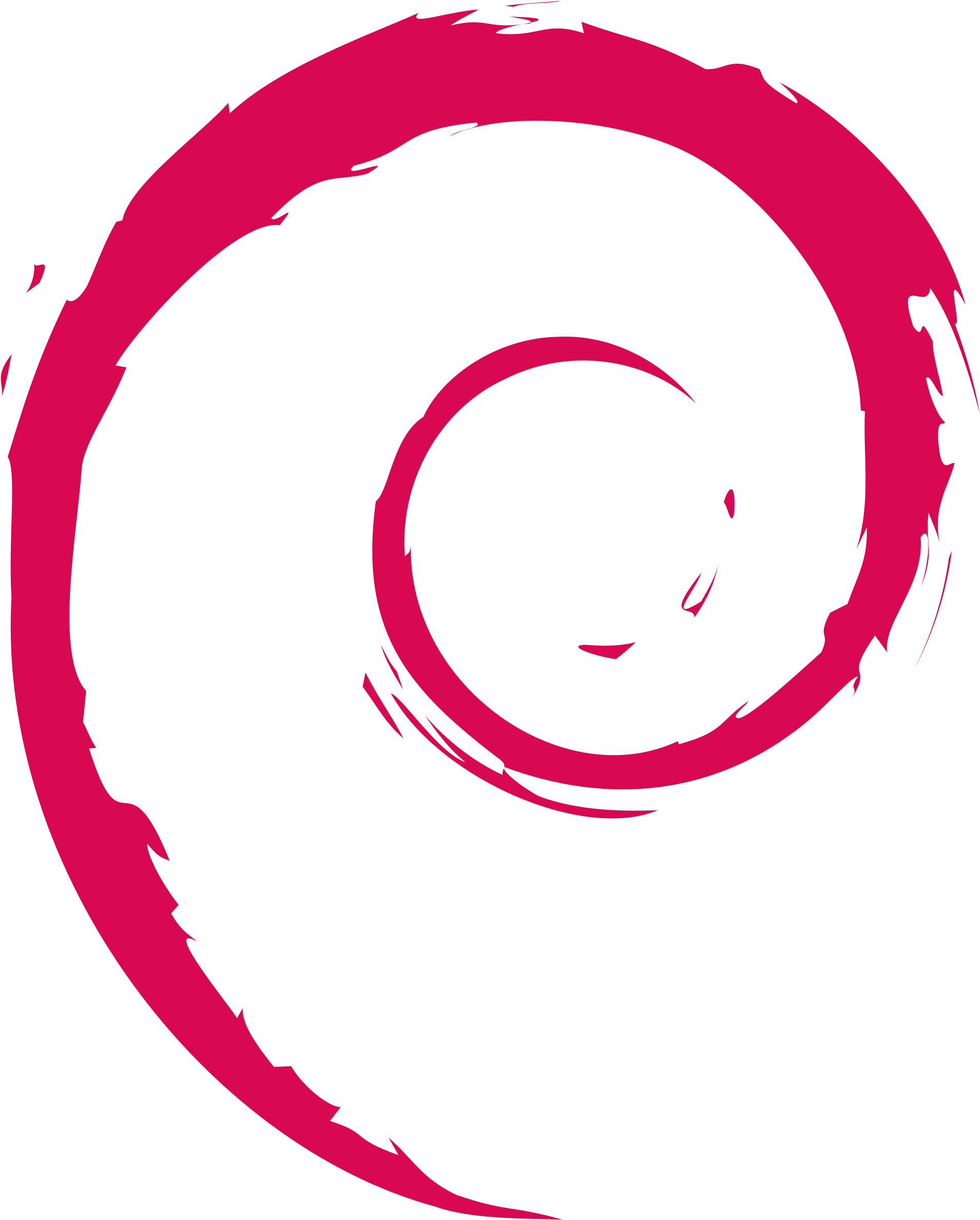 Debian Svg (322x400), Png Download