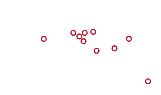International Offices - World Map (530x312), Png Download