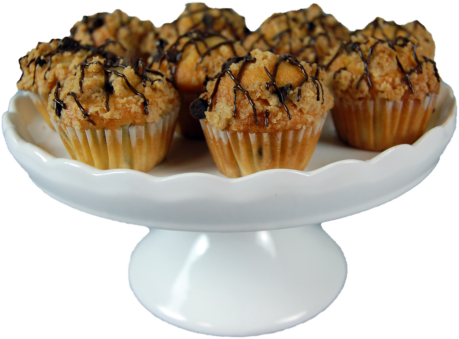 Choc Chip Mini Crumb Cakes Platter - Robert Crumb (1593x1225), Png Download