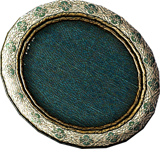 Plate 000b9bd0 - Skyrim Plate (531x493), Png Download