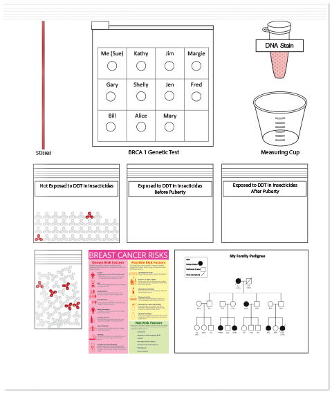 Breast Cancer Risk - Poster (480x568), Png Download