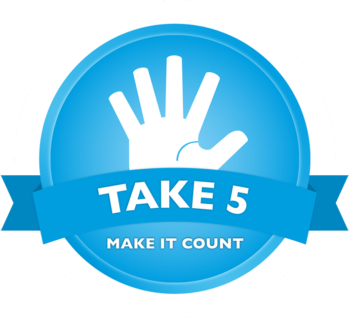 Download Our Take 5 App - Take Five (750x662), Png Download