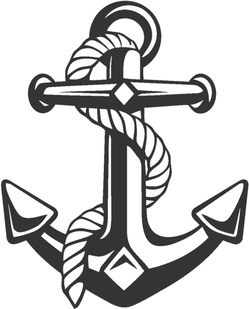 View Samegoogleiqdbsaucenao Fucked With An Anchor , - Anchor With Rope Logo (1000x750), Png Download